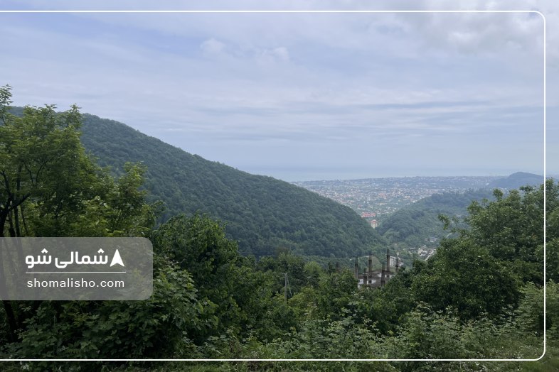 ارتفاعات اربکله رامسر از سطح دریا