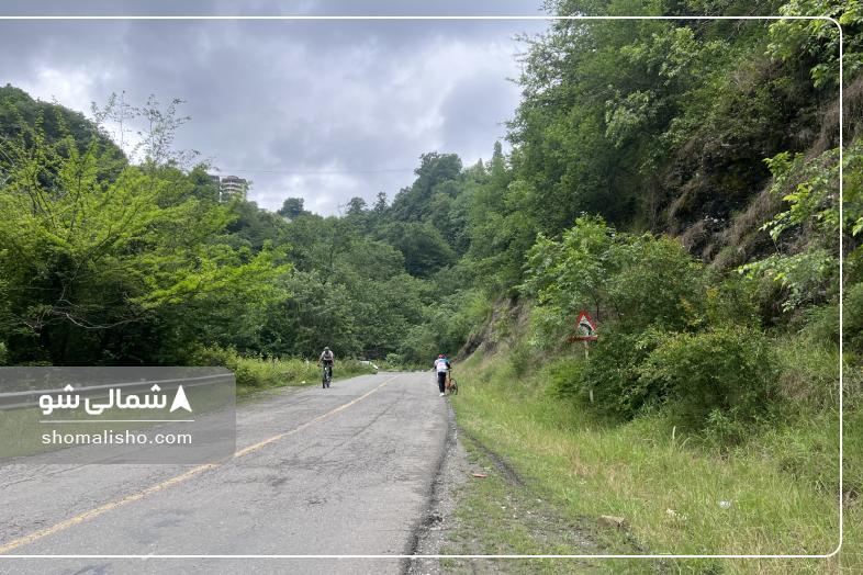 دوچرخه سواری در جاده اربکله
